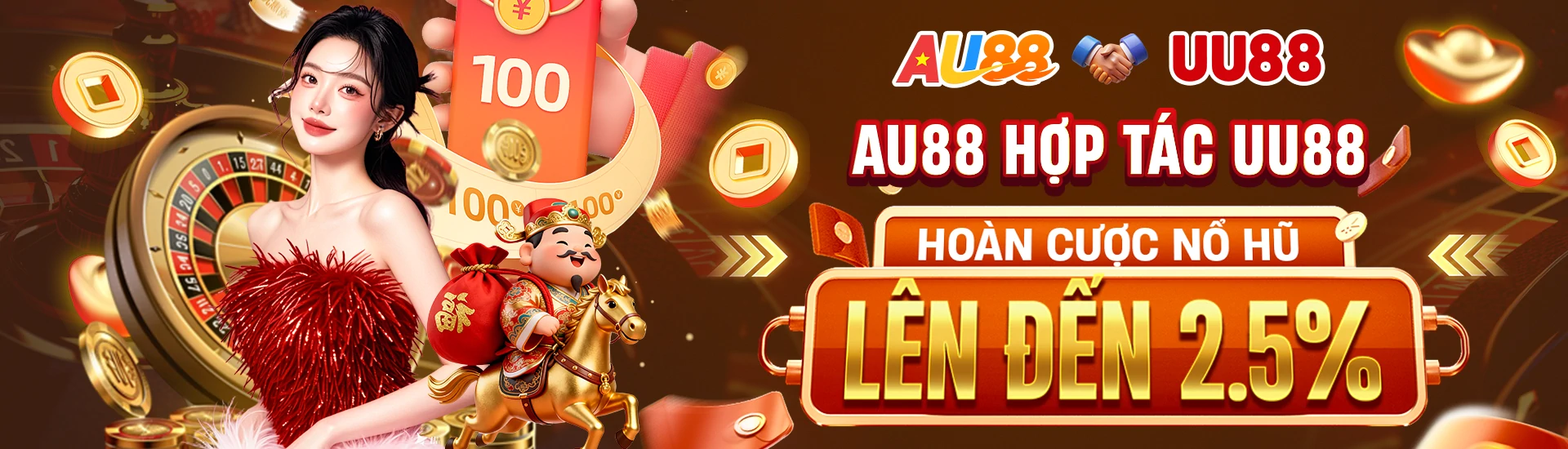 Banner chuyên mục và dịch vụ di động Uu88